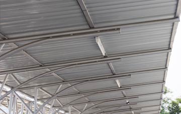 installing Burnt Yates metal roofing